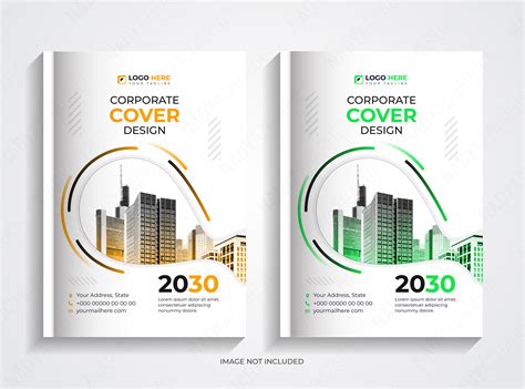 Corporate Book Cover Design Template Behance