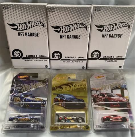HOT WHEELS GARAGE Series Cadillac JDM Acura NSX Pontiac Firebird NFTH PicClick AU