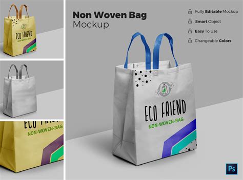 Non Woven Bag Mockup By Victorthemes On Dribbble