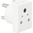 Anchor By Panasonic Pilot 16A 3 Pin Multiplug Adapter With Universal