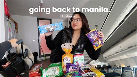 Vlog • Going Back To Manila Packing And Pasalubong Haul Youtube