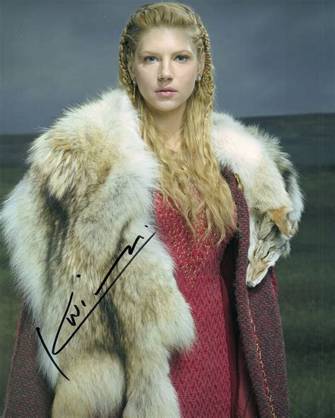 Autographed Katheryn Winnick X Photo Signed Vikings On Ebid United