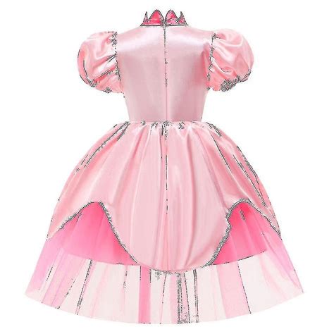 Vestido De Princesa Melocot N Para Ni A Halloween Cosplay Disfraz Ni Os