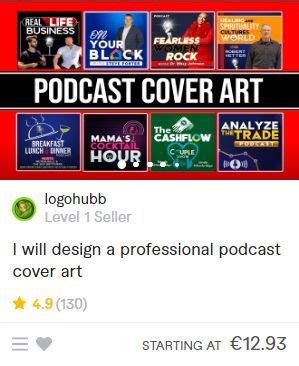 I Will Design A Professional Podcast Cover Art Graphics Design