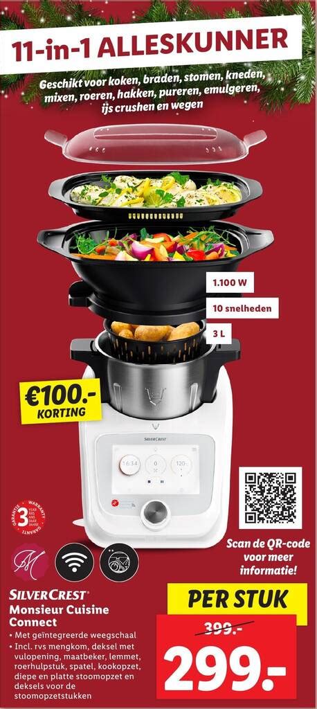 SILVERCREST Monsieur Cuisine Connect Aanbieding Bij Lidl