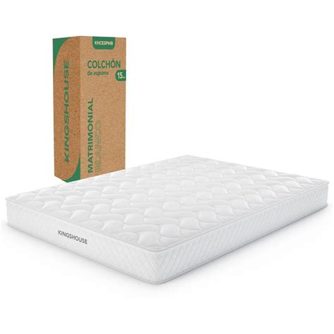 Colch N Matrimonial En Caja Cm Alto Memory Foam Kingshouse Coppel