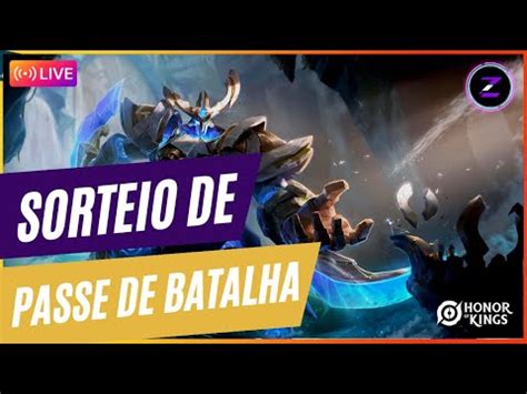 SORTEIO DE HONOR PASS NA LIVE COLA GALERA HONOR OF KINGS YouTube