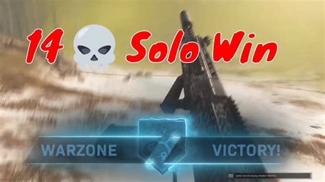 14 Kill Warzone Solo Win Call Of Duty Modern Warfare YouTube