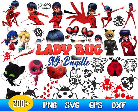 Ladybug Bundle Svg, Ladybug Svg, Miraculous Ladybug Svg, Tal | Inspire ...