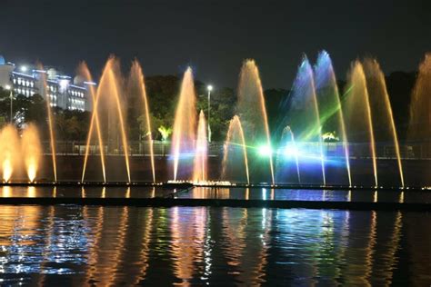 Hyderabad Gets Indias Largest Musical Floating Fountain At Hussain Sagar