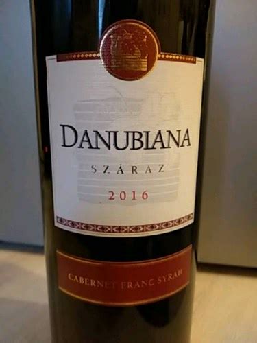 Danubiana Cabernet Franc Syrah Vivino Us