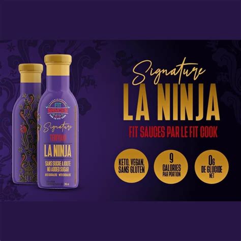 Fit Sauce La Ninja Teriyaki M Tamorphose Marilou Th Riault