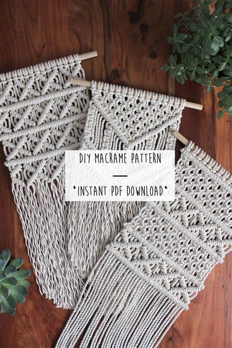 Free Printable Macrame Patterns