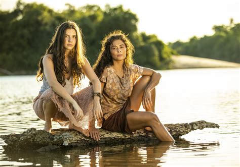 Foto 2ª Fase Da Novela Pantanal Maria Marruá Juliana Paes E Juma