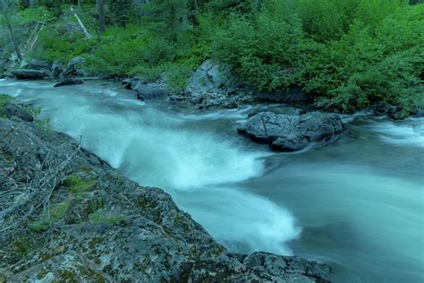 Cle Elum River Flowing Fast Photograph By Jeff Swan Fine Art America