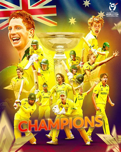 Australia wins Under 19 Cricket World Cup - Newswire