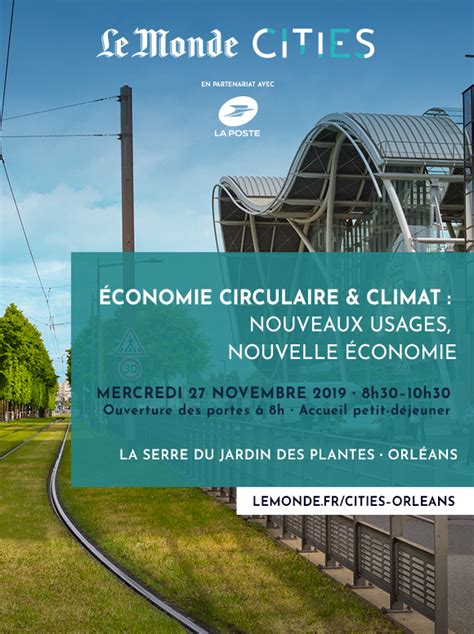 Le Groupe La Poste Conférence Économie Circulaire And Climat Institut National De L Économie