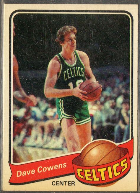 Dave Cowens Topps Basketball Card Boston Celtics Etsy