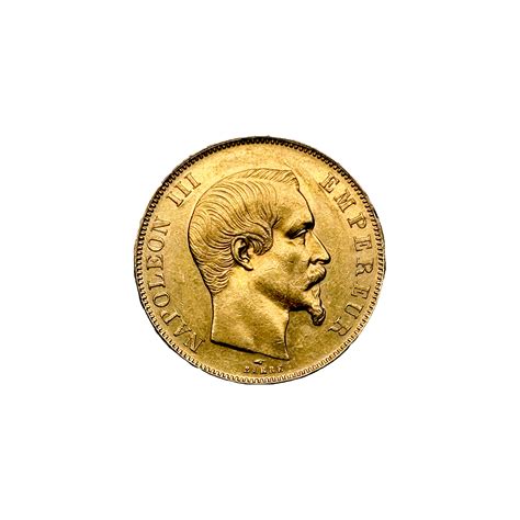 French 50 Francs Napoleon III - USAGOLD