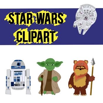 Star Wars Characters Clipart by Renee Sanson | Teachers Pay Teachers