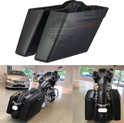 Extended Stretched Saddlebags Saddle Bag For Later Harley