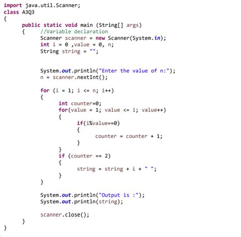 Solved Import Java Util Scanner Class A3Q3 Public Static Chegg