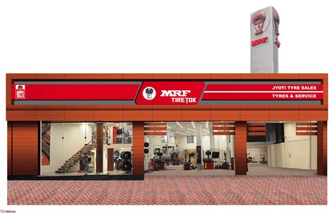 MRF Introduces TireTok Service Outlet Team BHP