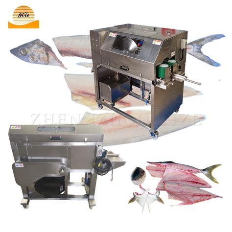 Pacific Saury Fish Fillet Machine Fillet Cutter Cod Fish Filleting Fish