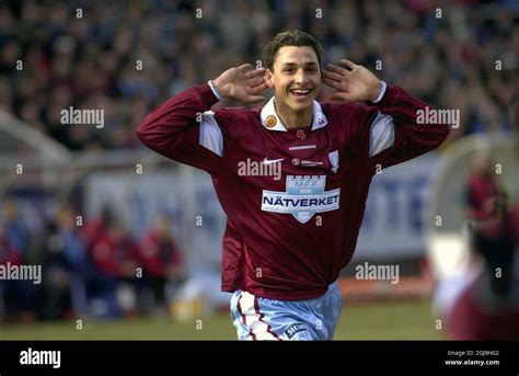 Malmo's Zlatan Ibrahimovic celebrates Stock Photo - Alamy