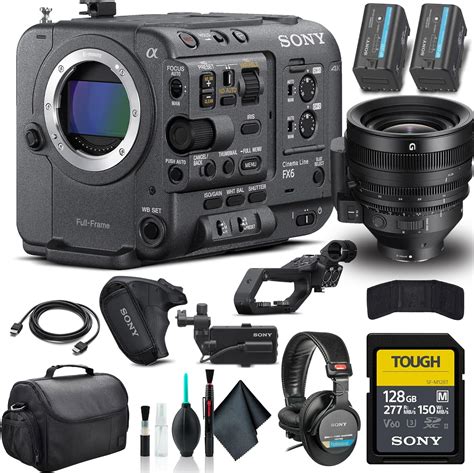 Amazon Sony FX6 Full Frame Cinema Camera Body Only ILME FX6V