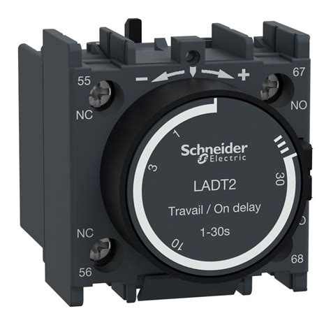 LADT2 Schneider Electric Auxiliary Contact Block Time Delay 0 1 To