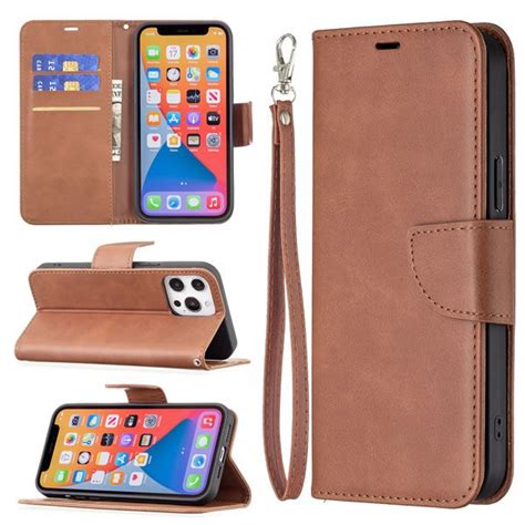 iPhone 13 Pro Slim Folio Flip Leather Wallet Case with 3 Credit Card ...