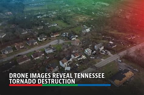 Drone Images Reveal Tennessee Tornado Destruction Abs Cbn News