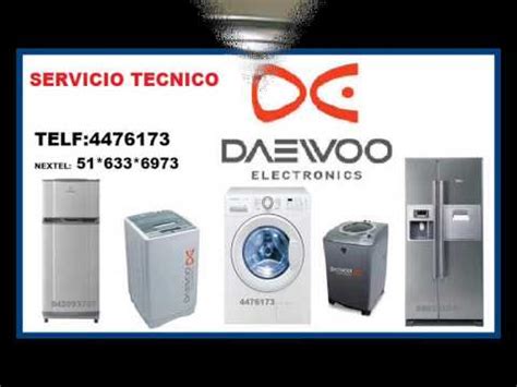 Servicio Tecnico Daewoo Youtube