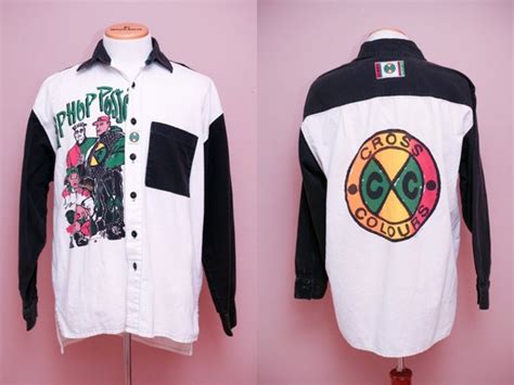 Vintage 90s Mens Cross Colours Clothing Without By Sopasse