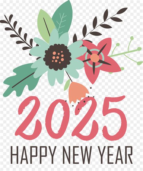 2025 New Year Clip Art - Junie Margret