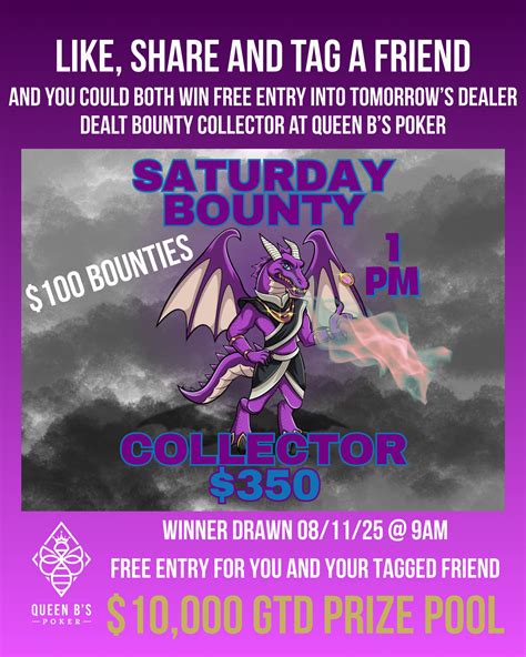 Queen - We’re turning up the heat for tomorrow’s $350 Inferno Bounty