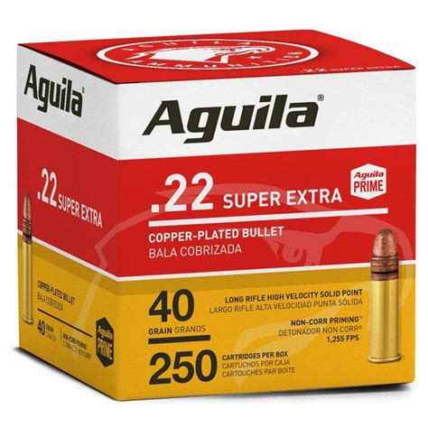 Aguila 22 Lr 40 Gr Super Extra High Velocity Ammo