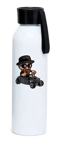 Garrafa Branca Alumínio Breaking Bad Heisenberg Chibi Carro Mercadolivre