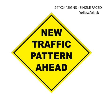 New signage helps explain dunstan rd traffic pattern changes 13