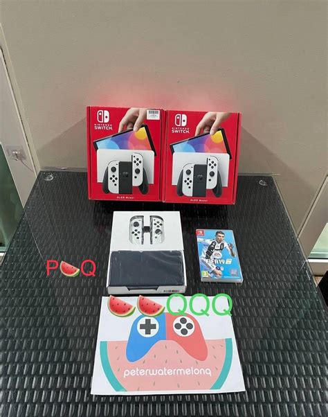 Brand New Nintendo Switch Oled Model Local Set Bundle Console Free