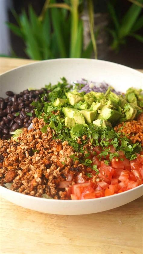 Plantyou On Instagram Vegan Burrito Bowl With Over G Of Protein