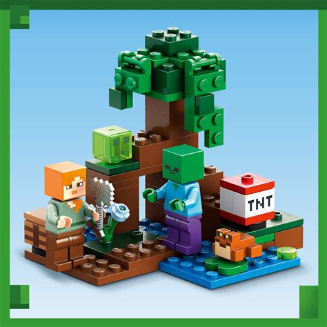 Lego Minecraft The Swamp Adventure Biome The Toy Box Hanover