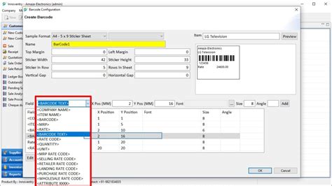 Create And Print Your Own Barcodes Innoventry Software