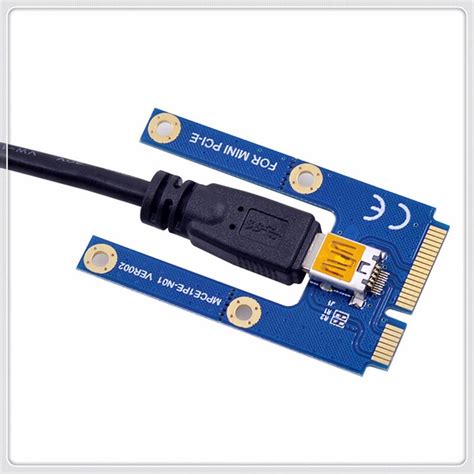 Mini Pcie To Pci Express 16x Riser For Laptop External Graphics Card Exp Gdc Btc Miner Mpcie To