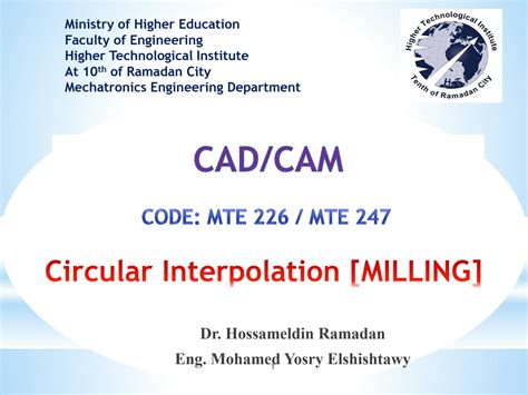 solution circular interpolation  milling studypool