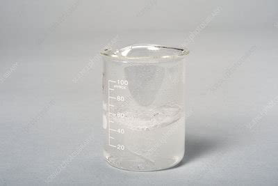 Magnesium Reacting With Acid Stock Image C039 1038 Science Photo