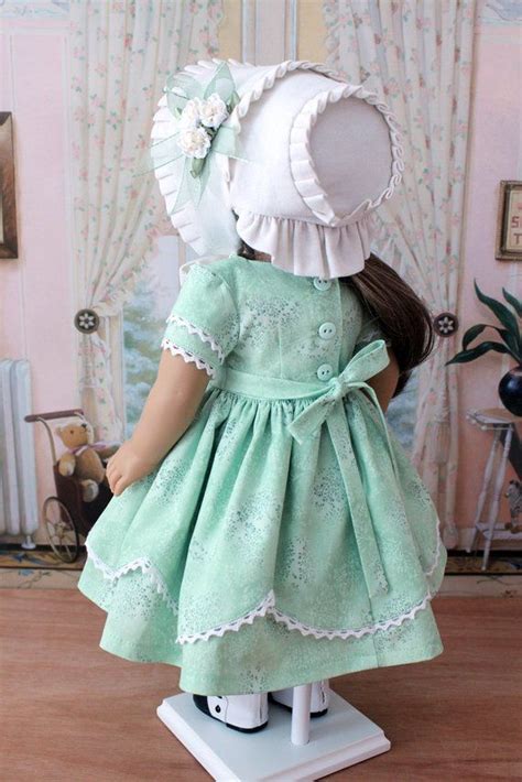 1850s Dress And Bonnet For Marie Grace Or Cecile Etsy Doll Clothes