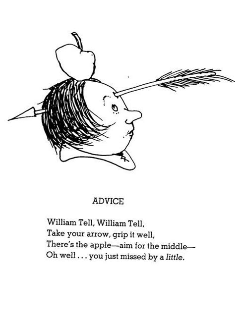 Shel Silverstein Advice Silverstein Poems Shel Silverstein Quotes