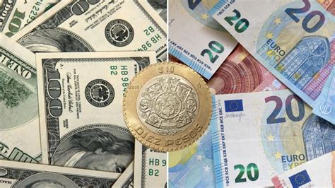 Precio Del D Lar Y Euro Frente Al Peso Mexicano Hoy De Enero